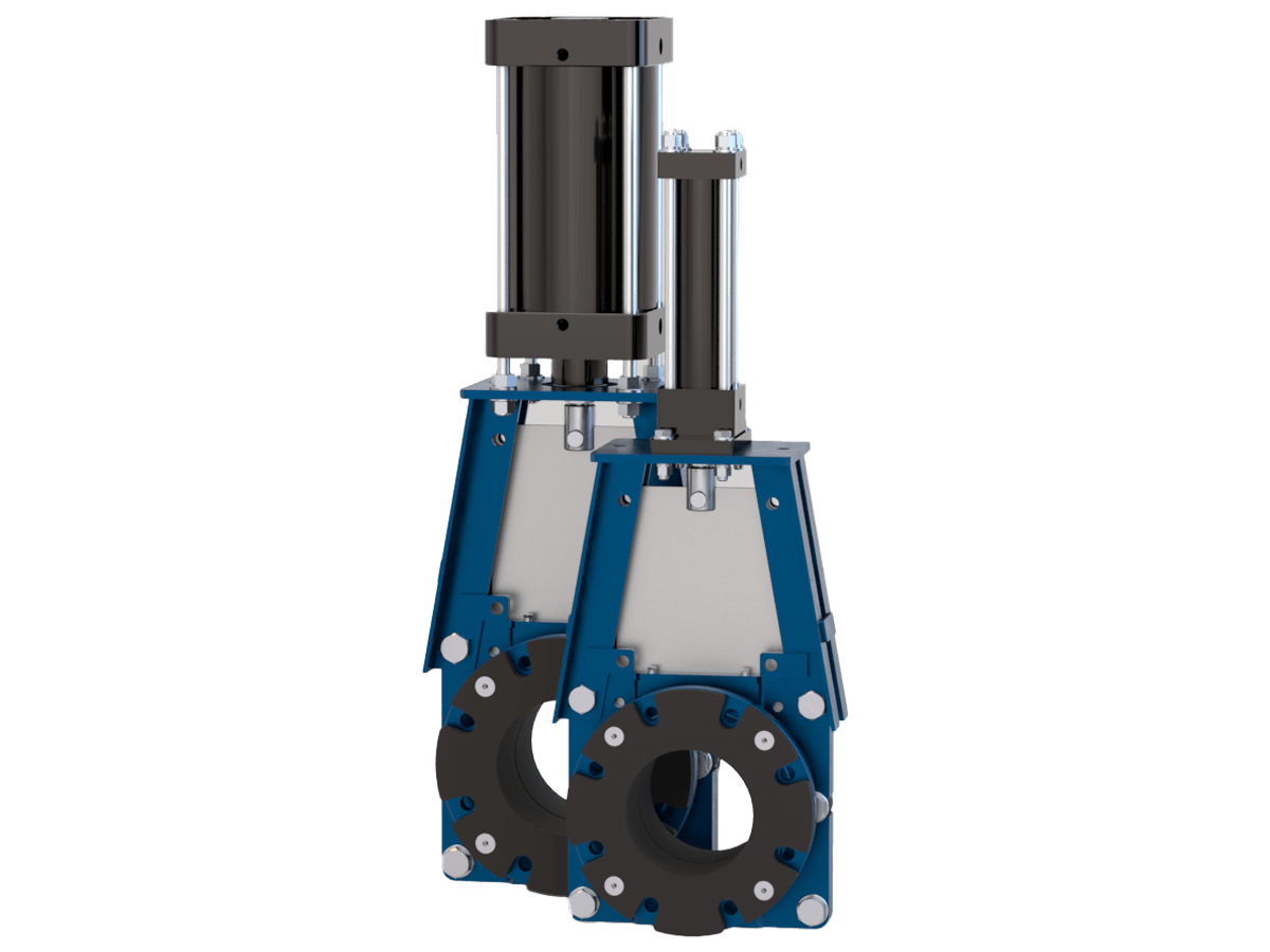 Flange Slurry Knife Gate  Valve