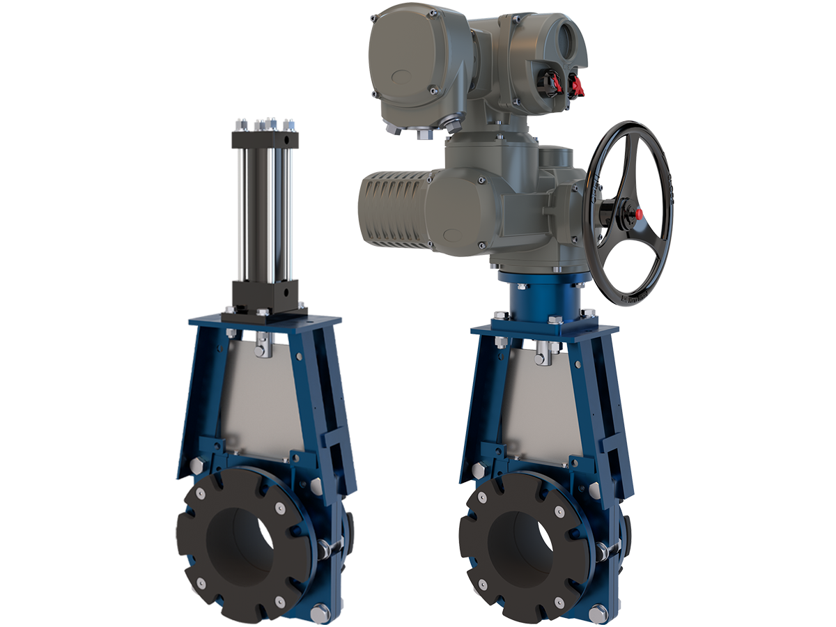 Flange Slurry Knife Gate  Valve